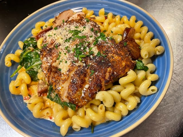 Blackened Chicken Pasta.