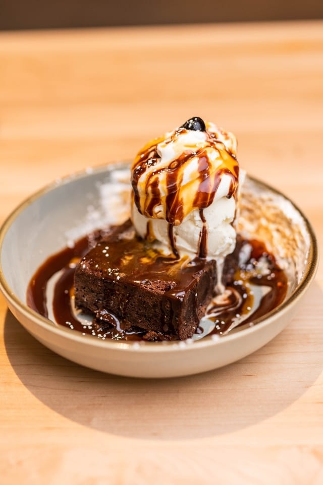 Chocolate Brownie Sundae.