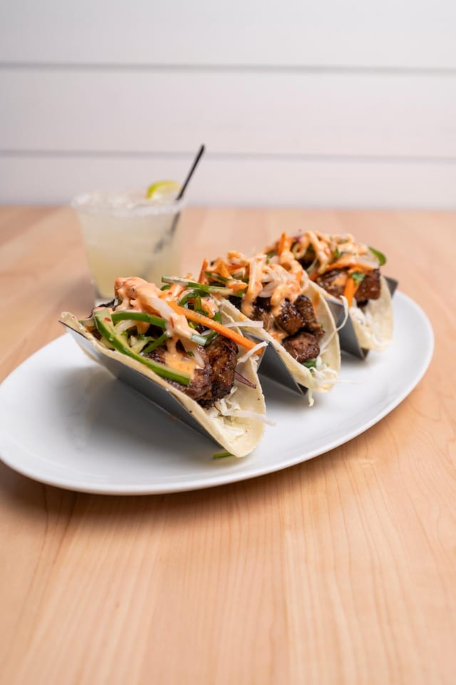 Korean Beef Tacos.
