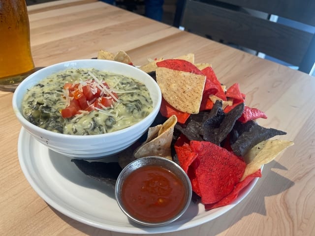 Spinach and Artichoke Dip.